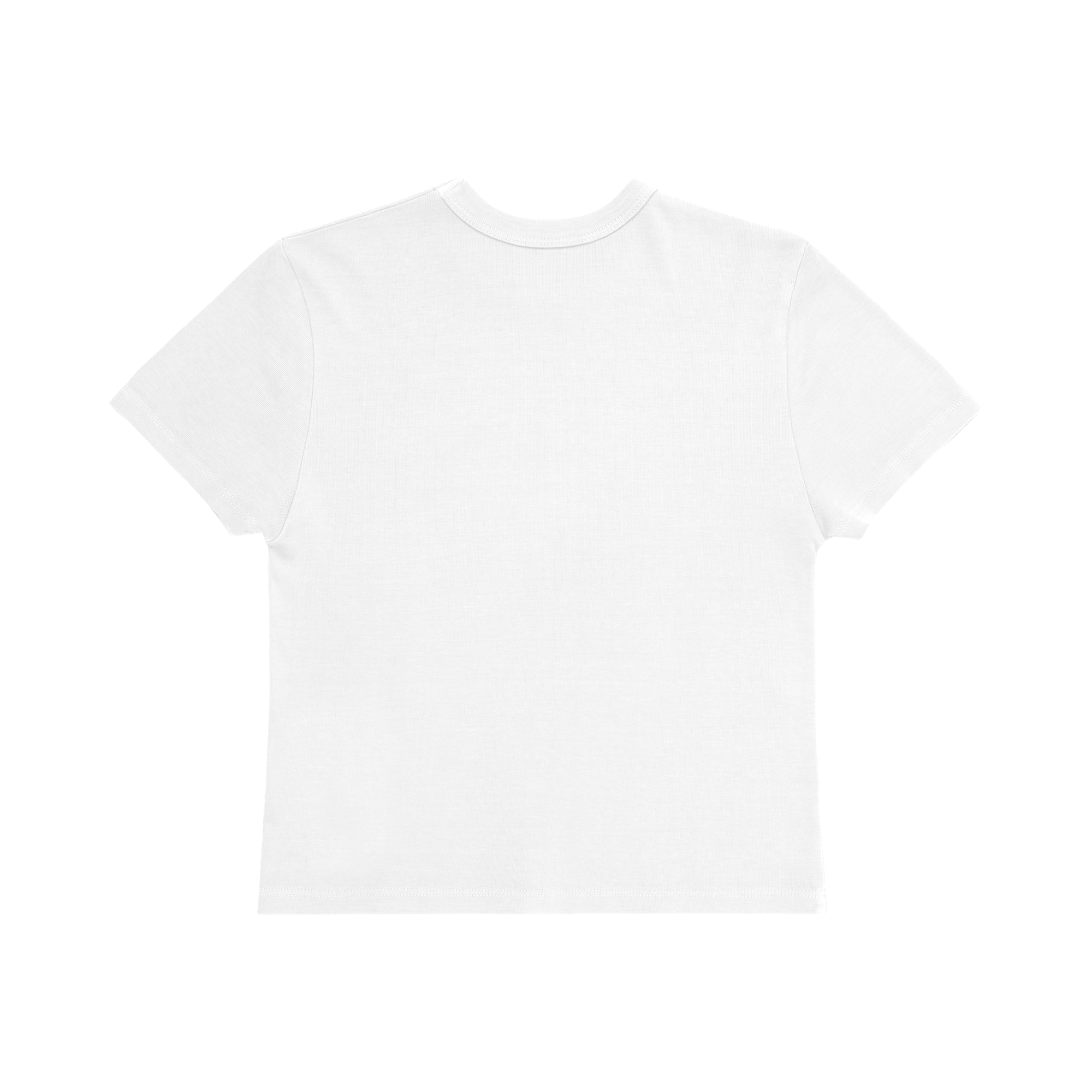 TYLA Baby Tee in White
